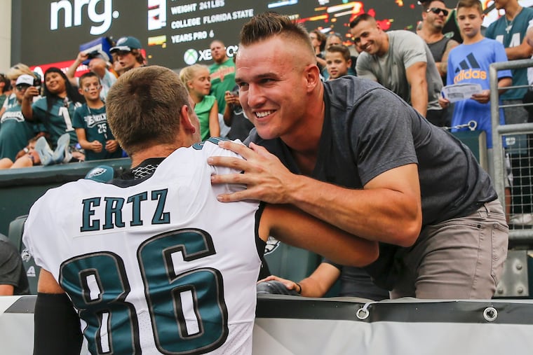 Might Mike Trout one day be on the field, and not in the stands, in South Philly?