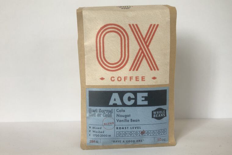 Ox Coffee's Ace blend.