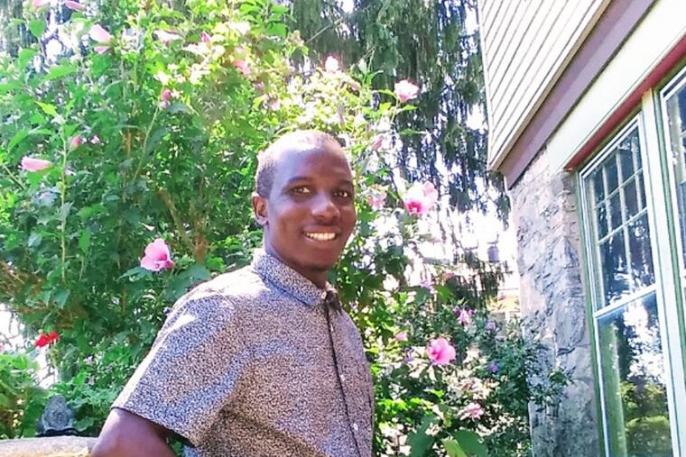 Brian Bukenya in Philadelphia in 2021.