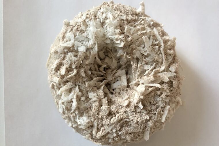 An Irish potato doughnut from Federal Donuts.