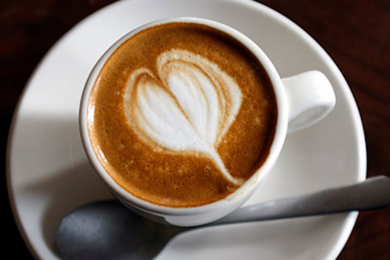 A macchiato from One Shot coffee shop in Philadelphia. ( David Maialetti / Staff Photographer )