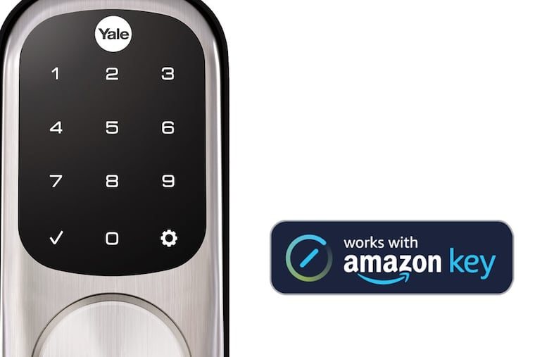 Yale Locks & Hardware has teamed with Amazon to provide new compatible smartlocks – like this Yale Assure Lock Touchscreen – that can be used by Amazon delivery guys to open and safely stash boxes inside your house.