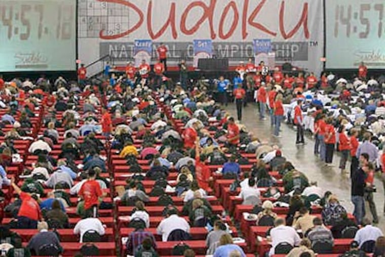 The national Sudoku championship was held at the Convention Center in the fall. The six-member U.S. team includes Tammy McLeod, a programmer for Google in Los Angeles, who garnered her seat and $10,000 as the winner of the national championship.