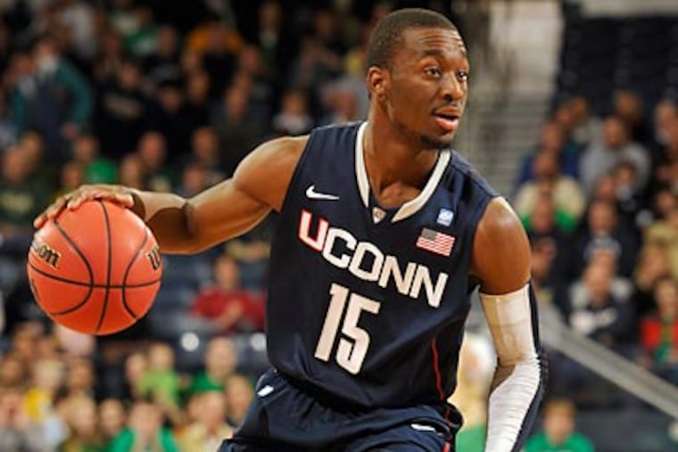 Villanova will have to shut down Connecticut star Kemba Walker if it wants to beat the Huskies. (Joe Raymond/AP file photo)