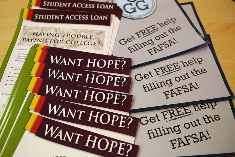 The Free Application for Federal Student Aid (FAFSA) period is moving to a new schedule to align with the college-admissions season. Some financial aid is offered on a first-come, first-served basis..