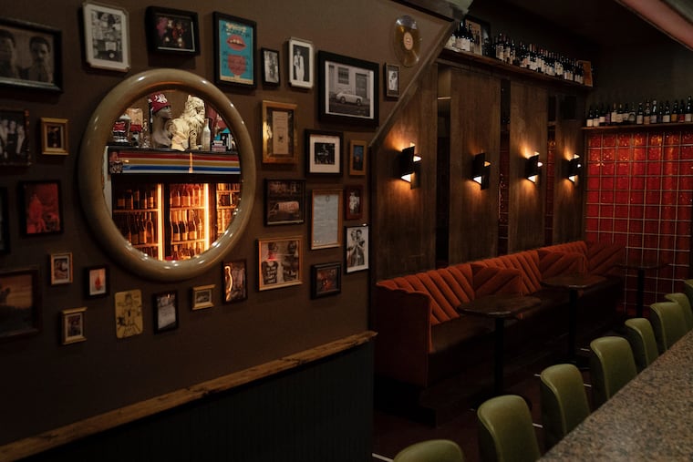 WineDive Rittenhouse, 1534 Sansom St., is modeled on old-time Hollywood and Atlantic City.