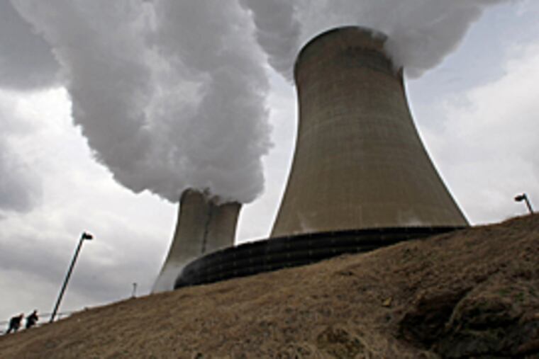 A nuclear plant in Limerick. (Michael S. Wirtz/Inquirer)