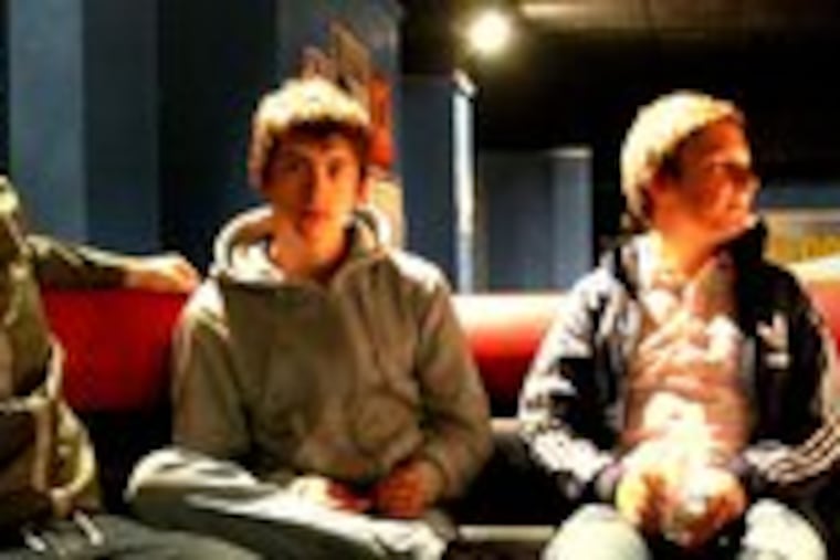 Arctic Monkeys (from left) Jamie Cook, Alex Turner, Matt Helders and Andy Nicholson offered a crisp show at the Electric Factory.