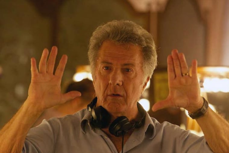The first-time movie director on the set of "Quartet," about four former opera singers living in an English retirement home.