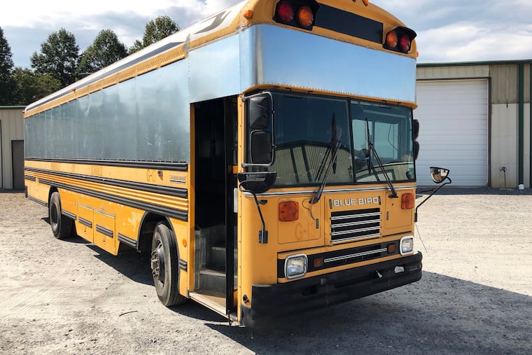 Nick and Francesca Drez hired Luke and Rachel Davis to make a skoolie — an old school bus outfitted as a home.