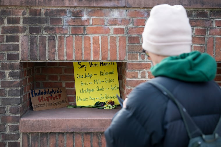 The President’s House in Independence National Historical Park on Saturday, Jan. 24, 2026.