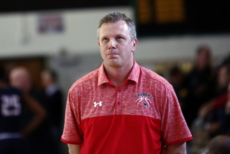 Paul Romanczuk stepped down as Archbishop Carroll’s basketball coach on Thursday.