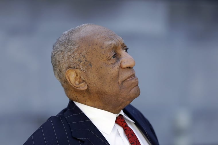 Bill Cosby departs after his sexual assault trial, Friday, April 20, 2018, at the Montgomery County Courthouse in Norristown.