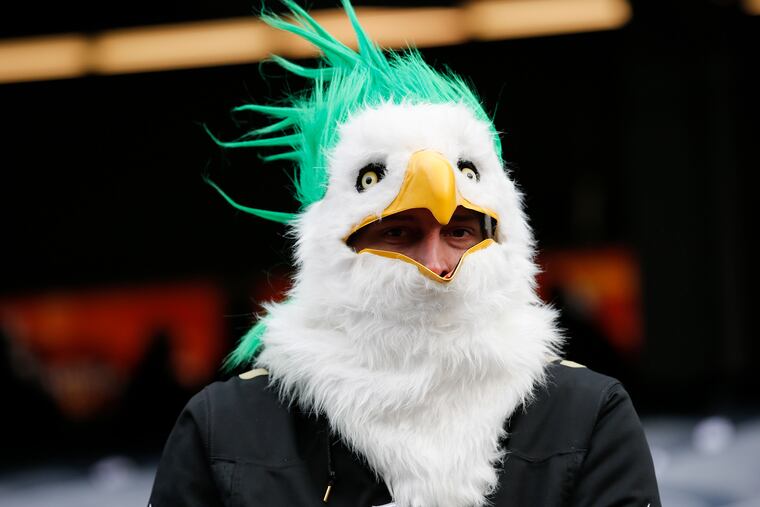 I think we know who Mike Fritz of Saylorsburg, Pa., is rooting for.