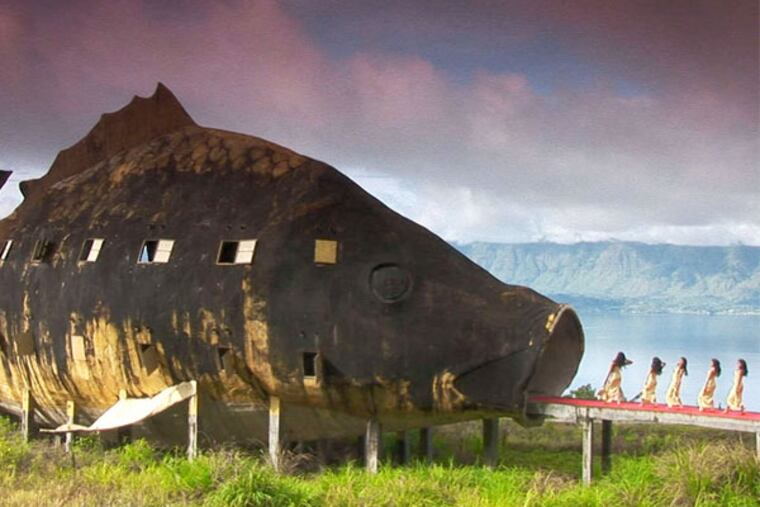 The bizarre and unnerving documentary features an exotic song-and-dance number by the death squad veterans, who happily don makeup, prosthetics, and costumes to restage their horrors a la Hollywood. (Drafthouse Films)