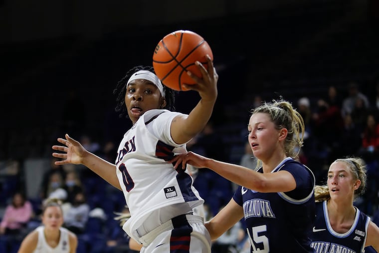 Penn forward Jordan Obi, in action last November, was a handful for Dartmouth on Saturday with 16 points and 9 rebounds.