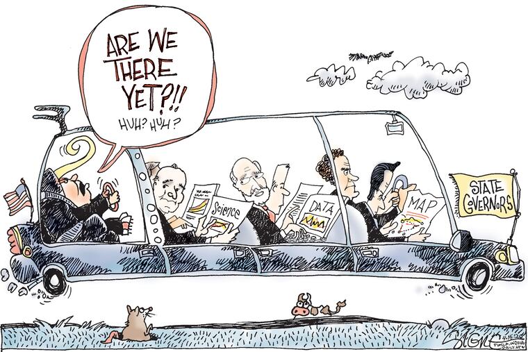 Backseat driver of the coronavirus response.