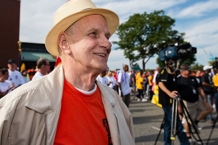 James (Jim) Moran at the 2016 Philadelphia Labor Day Parade.