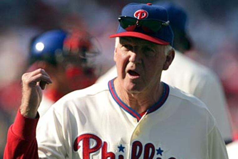 Stan Hochman would allow All-Star managers like Charlie Manuel to pick three position players from their own teams. (Yong Kim / Staff File Photo)