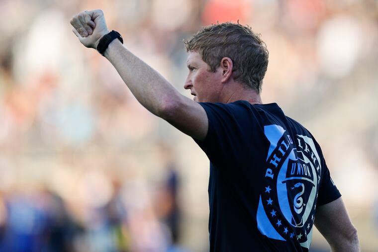 Union manager Jim Curtin said again on Thursday that he'd be interested in a job with the U.S. men's soccer team in the future.