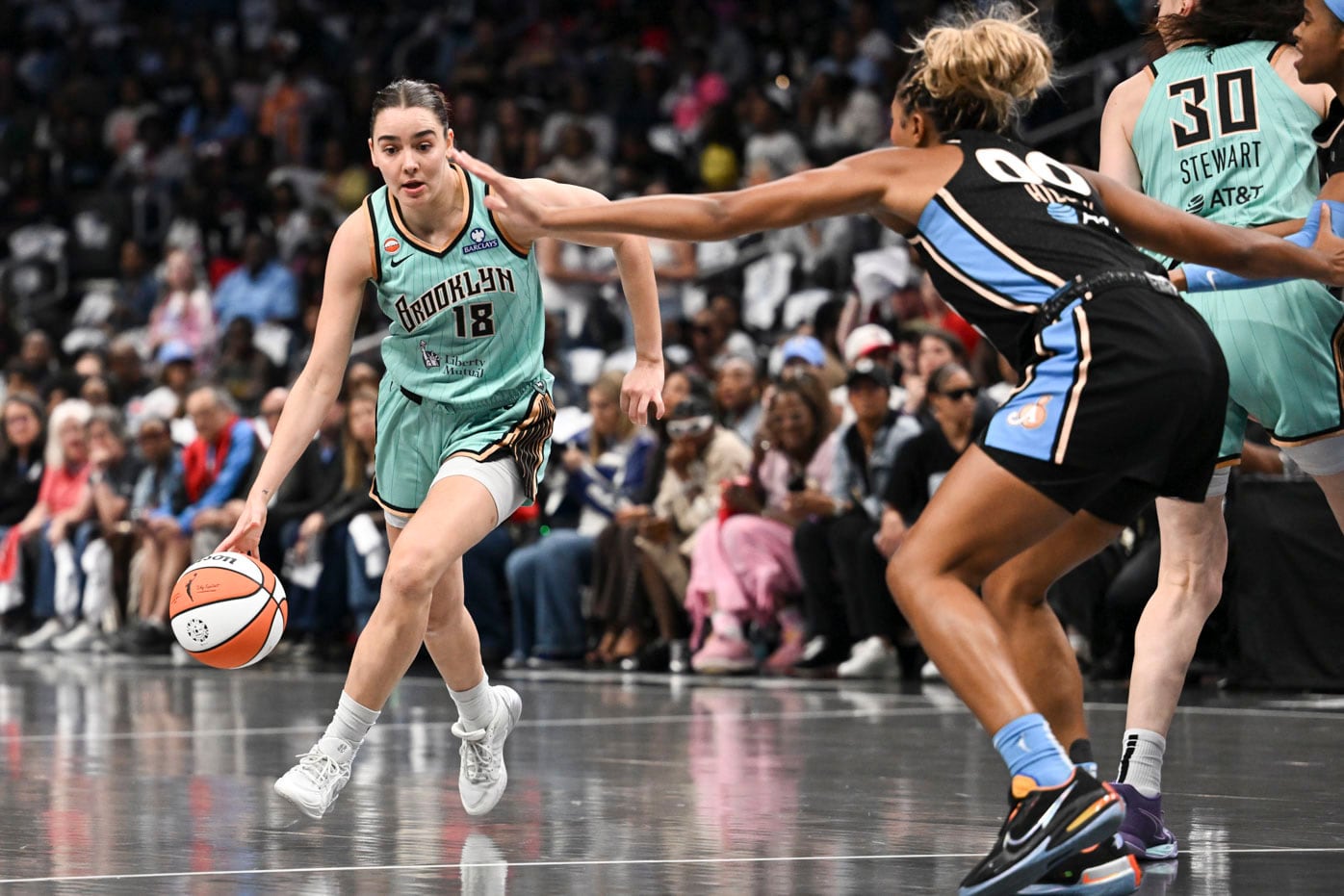 Reese scores 23, Hillmon makes go-ahead basket in OT as Dream beat Liberty 101-98 for a 2-0 lead
