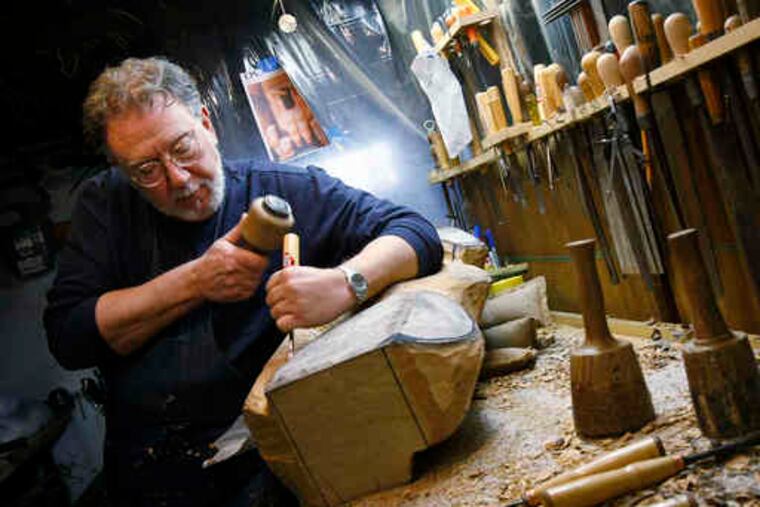 From the time he began studying art in college, Weiner says, “Wood was always my passion, for lots of reasons.”