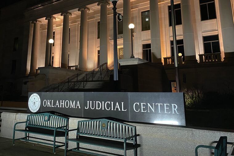 Oklahoma Judicial Building, home of the Oklahoma Supreme Court, is located on the State Capital campus, Oklahoma City.