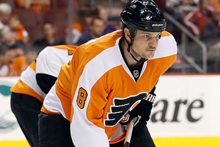 Matt Walker admitted that he hopes Chris Pronger will be back soon. (Yong Kim/Staff file photo)