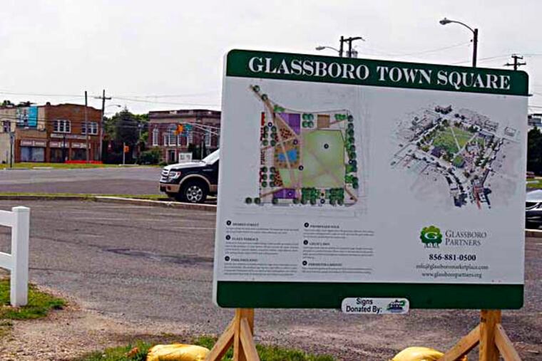 Gloucester County Freeholder Heather Simmons says she sees the town square as a "vital component" in creating a walkable downtown. (Akira Suwa / Staff Photo )