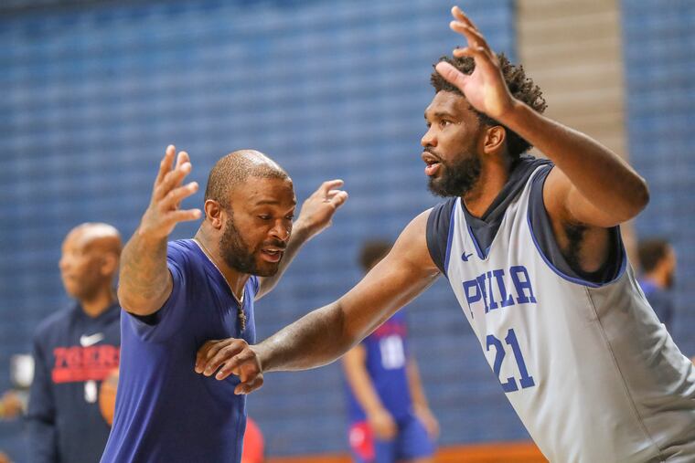 Joel Embiid has a a new defensive tone setter in free-agent addition P.J. Tucker.