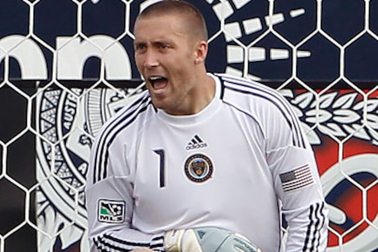 Chris Seitz and the Union have a lot of ground to gain if they want to make the playoffs. (Yong Kim/Staff file photo)