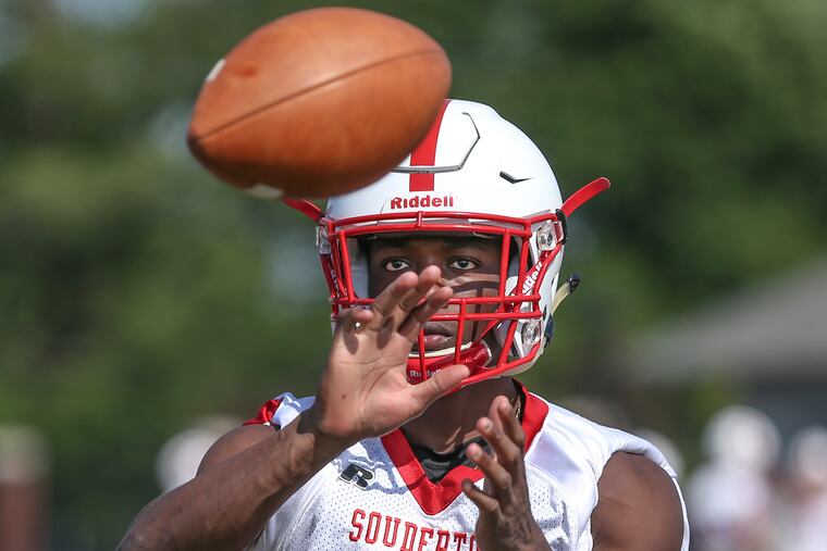 Souderton's DeAndre Wakefield is prepping for a big season to impress the college scouts.
