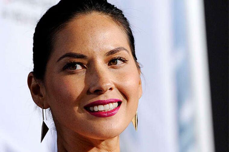 ASSOCIATED PRESS Olivia Munn, best known for "The Newsroom," has called it quits with actor Joel Kinnaman, of "The Killing."