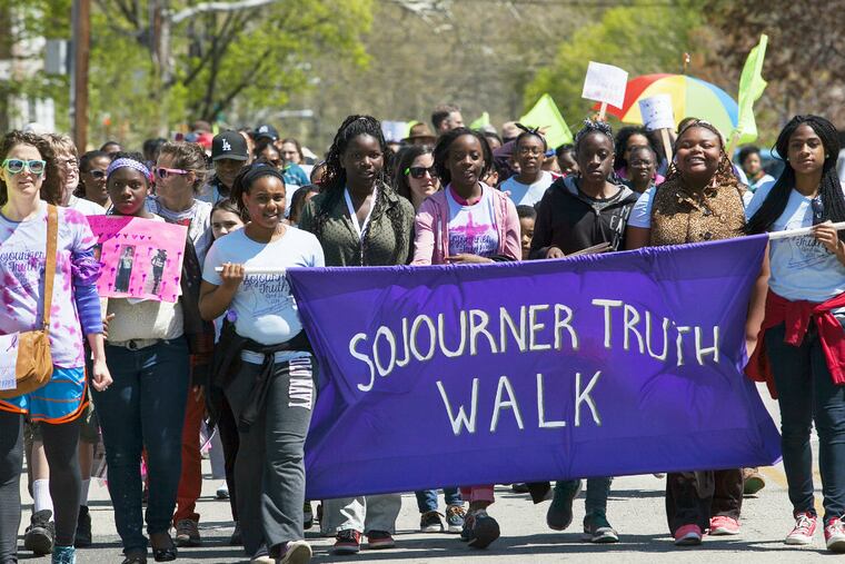 The Sojourner Truth Walk: Celebrating Girls' and Women's Leadership is Saturday in University City.