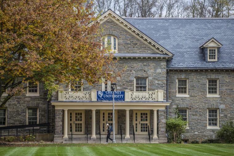 This is Burleigh Hall at Cheyney University.