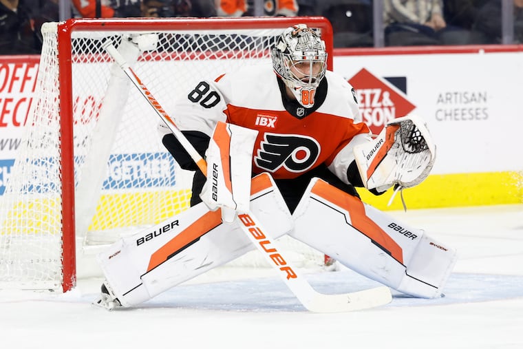 Flyers goaltender Dan Vladar will return on Wednesday after missing the past six games with a lower-body injury.