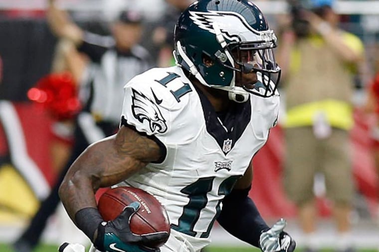 Josh Huff was a former running back who had athleticism but very little idea of how to play the wide receiver position. (Yong Kim / Staff Photographer)