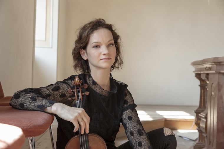 Violinist Hilary Hahn