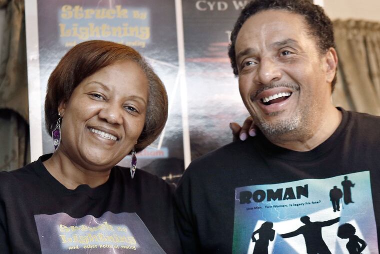 Cyd and George Beacham, a Lindenwold couple who are raising money to make a movie based on a novel by Cyd.