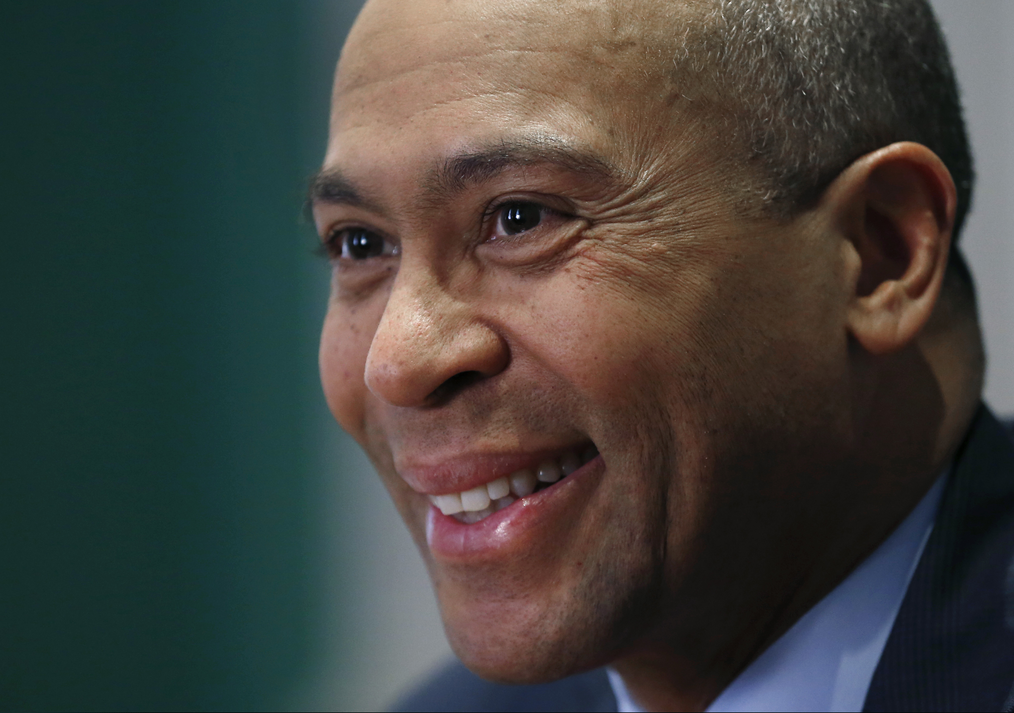 Former Massachusetts Gov. Deval Patrick.