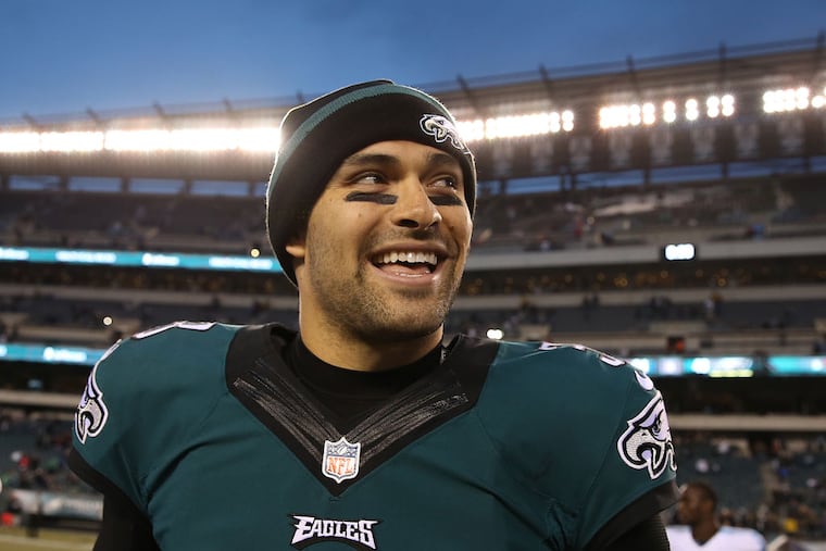 Mark Sanchez spent two seasons with the Eagles in 2014-15.
