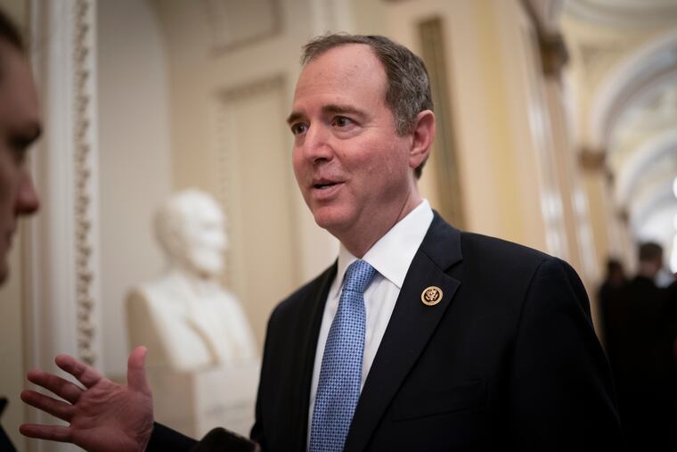 House Intelligence Committee Chairman Adam Schiff, shown in March 2020.
