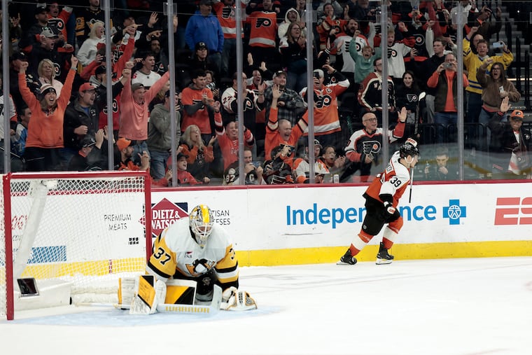 The Flyers open their first-round series against the Penguins on Saturday night in Pittsburgh.