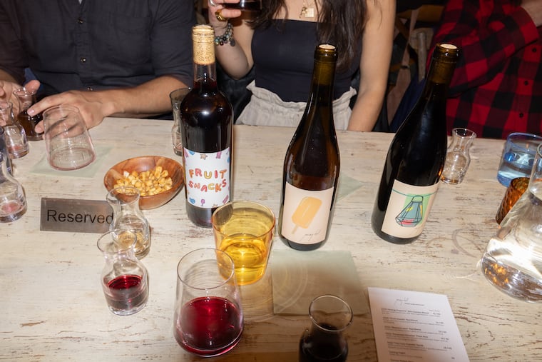 Wines from Pray Tell winery.