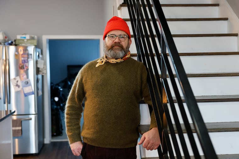 David Snelbaker in his Port Richmond home on Sunday, Jan. 4, 2026.