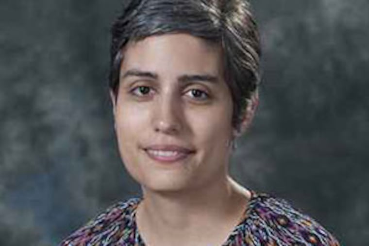 Science Leadership Academy teacher Larissa Pahomov helped organize a one-day strike of the school's female teachers for A Day Without A Woman.