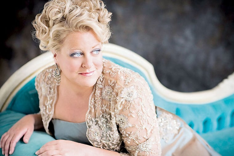 Soprano Deborah Voigt appears at the Central Library Monday to discuss her autobiography and sing. (Dario Acosta.)