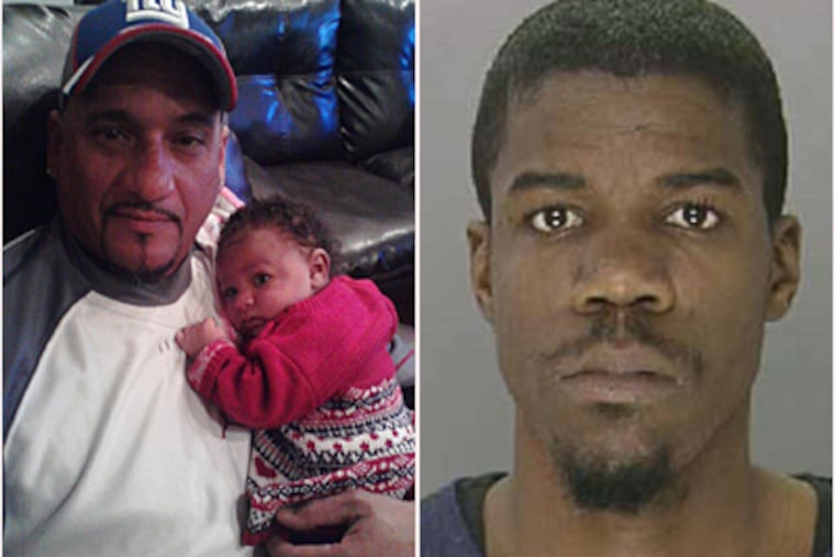 Tacony residents say that Tyrirk Harris (right) and his girlfriend (not pictured) were well-known as being lousy neighbors. Harris shot Franklin Manuel Santana (left), police say, in a dispute over poop left by Harris' dogs.