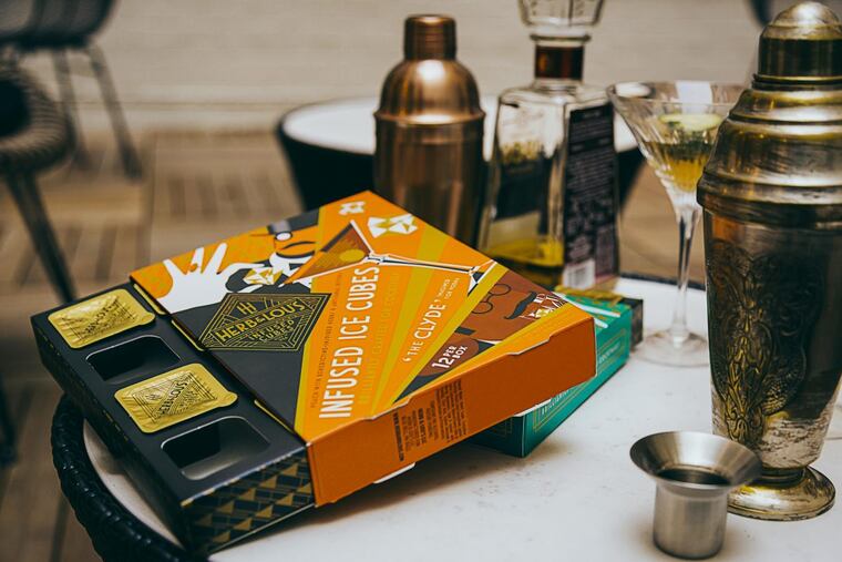 Herb & Lou’s Infused Ice Cubes.