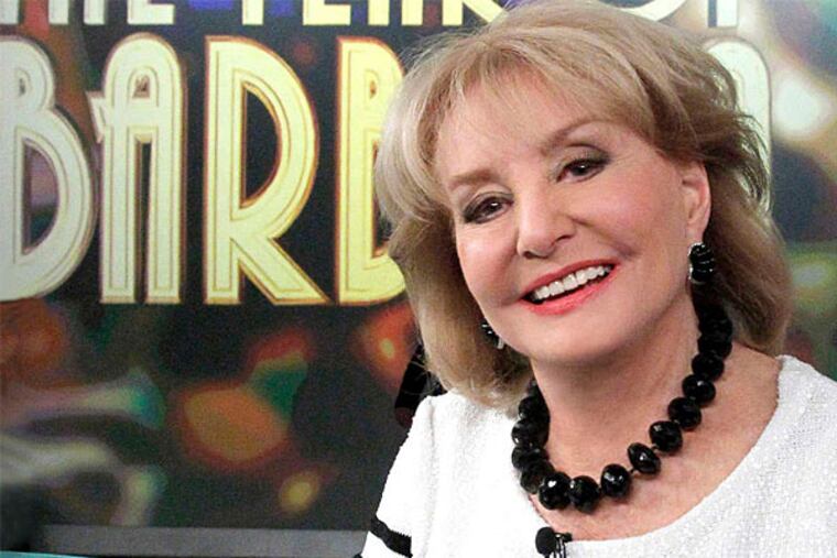 Barbara Walters on "The View." She will remain an executive producer of the show she created 17 years ago. (ABC)